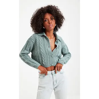 Dámský svetr trendyol Mint 507441 S