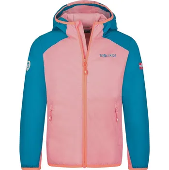 Dívčí bunda Trollkids Rosa/ Blau 8038019 110