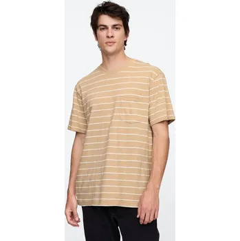 Pánské tričko Tričko GAP Beige 2745057 S