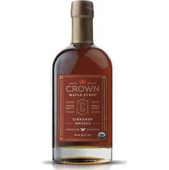 Sirup Javorový sirup Crown Maple Cinnamon Infused, 250 ml
