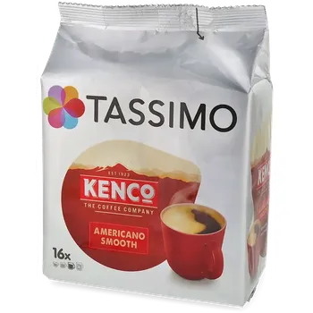 Káva Kenco | Americano Smooth - Počet kapslí pro Tassimo: 16