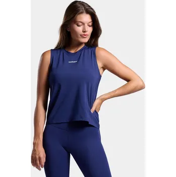 Pánské tričko NORDICDOTS Dámské Tenis/Padel Tílko Elegance S MODRÁ