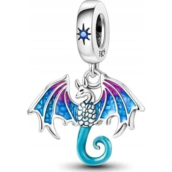 Přívěsek Přívěsek STŘÍBRO 925 Charms Korálek Drak