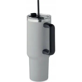 Termohrnek Termohrnek s uchem do auta BIG 1 200 Ml s brčkem do auta