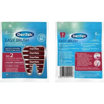 Zubní kartáček DenTek Easy Brush ISO 2, mezizubní kartáčky
