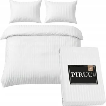 Povlečení Povlečení Damašek 200x220 + 2x 70/80cm s hotelovým zapínáním