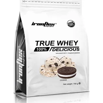 Protein Protein syrovátkový koncentrát - WPC IronFlex prášek 700 g příchuť sušenky