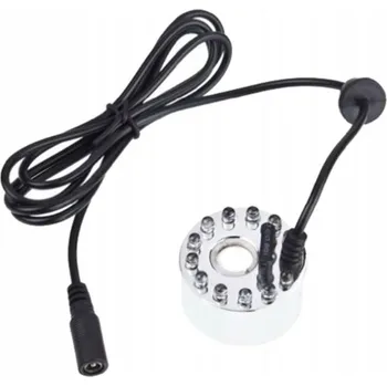 Zvlhčovač vzduchu GENERÁTOR PÁRY IONIZÁTOR MLHY ZVLHČOVAČ VZDUCHU VZDUCHU RGB OSVĚTLENÍ 25W