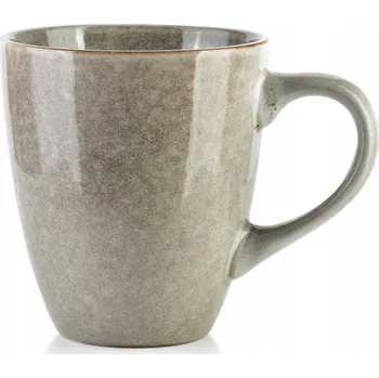 Hrneček BASIC NATURE 350ml šedý keramický 8,5x12cm