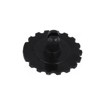 Knoflík Knoflík nastavovací kolečko černá Ø16mm Určení PT15N