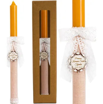 Svíčka Svíčka k Prvnímu svatému přijímání BOHO, komunijní svíčka