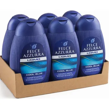 Felce Azzurra Sprchový gel Cool Blue 6x250 ml VÝHODNÉ BALENÍ