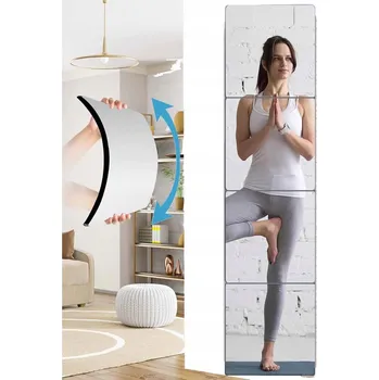 Zrcadlo ZRCADLO NÁSTĚNNÉ NALEPOVACÍ ZRCADLO KOUPELNOVÉ ČTVEREC samolepící moderní