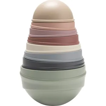 dudlíky Bibs - Stohovatelná balanční věž Barva: Pastel Rainbow