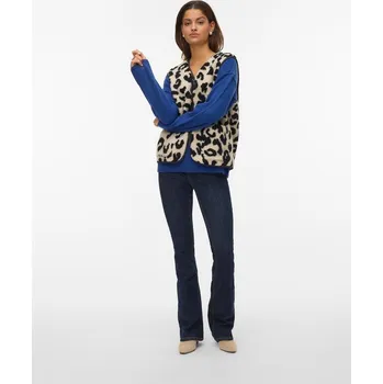 Dámská móda Vesta Vero Moda Beige/ Schwarz 1506168 XL