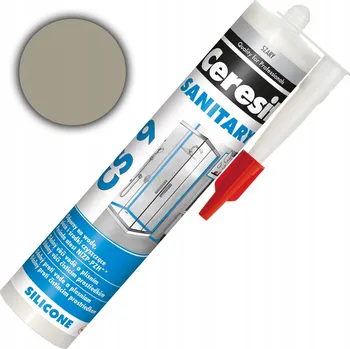 stavební silikon Sanitární silikon Ceresit šedý 280 ml