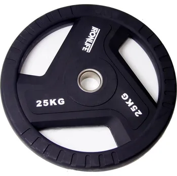 Olympijský urethanový kotouč IRONLIFE 25 kg