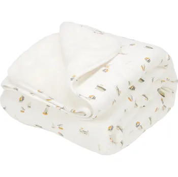 Povlečení Little Dutch Přikrývka 70x100 cm Námořnický záliv White