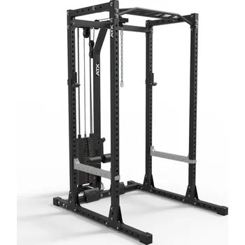 Power Rack 650 ATX s horní/spodní kladkou a cihličkami 115 kg, výška 216 cm