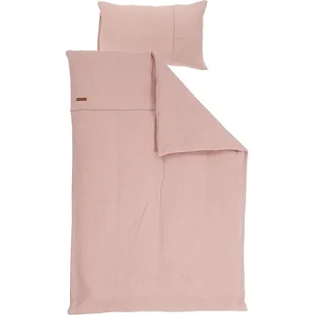 Povlečení Little Dutch Povlečení - Pure Pink - 140x100 a 40x60 cm