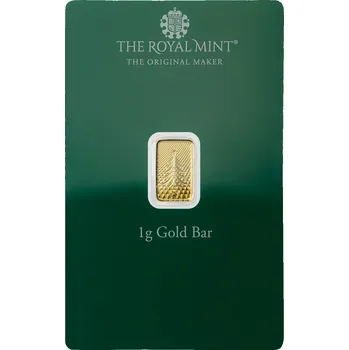 1g The Royal Mint - Merry Christmas/Veselé Vánoce Investiční zlatý slitek