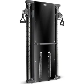 Posilovací věž Multifunkční posilovací stroj ATX LINE černý, 2 x 60 kg
