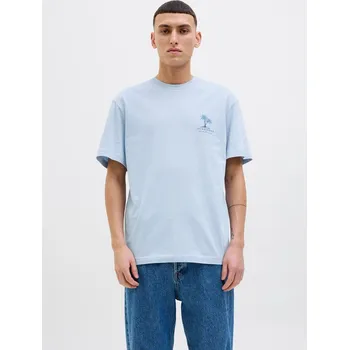 Pánské oblečení Tričko Jack & Jones Hellblau 1415754 M