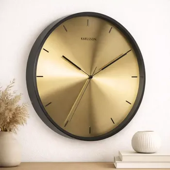Hodiny Karlsson Designové nástěnné hodiny 5864GD, 40 cm