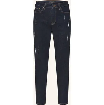 Dámské džíny Monari Dámské Krátké Džíny S Ozdobnými Kamínky, 751 dark...