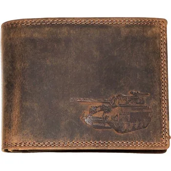 Peněženka Luxusní kožená peněženka s tankem