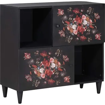 Televizní stolek vidaXL Úložné skříně s úložištěm Vícebarevný 80 x 33,5 x 75 cm [4018727]