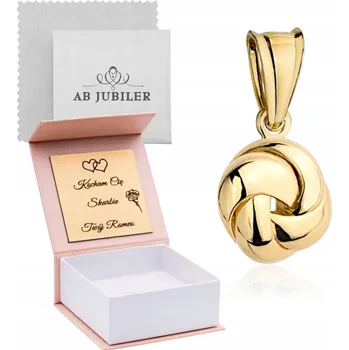 Přívěsek Zlatý přívěsek 585 Elegantní uzlík