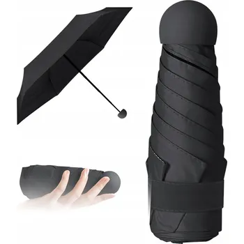 Deštník Automatický deštník, dlouhý, manuální, skládací bezbarvý