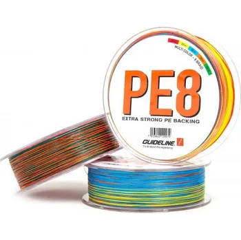 Rybářská šňůra Podkladová šňůra Guideline PE Xstream Multicolor 300 m