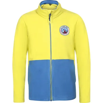 Chlapecká mikina Dětská fleecová mikina Alpine Pro SIUSO - zeleno-modrá / 164/170