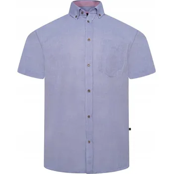 Pánská košile KAM pánská košile ležérní krátký rukáv regular bavlna velikost 8XL
