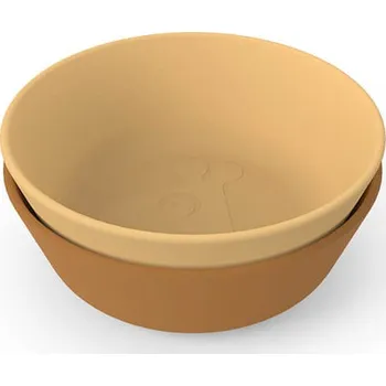 Done by Deer Kiddish miska Raffi 2ks - hořčicová