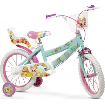 Dětské kolo Toimsa Catcorn 16 dětské kolo - ODĚRKY (VÝPRODEJ) + DÁREK + Doprava ZDARMA