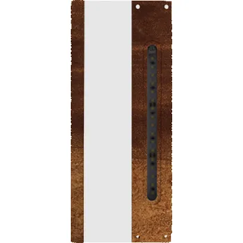 Venkovní osvětlení Venkovní LED osvětlení FLAT, barva CORTEN, H-240mm