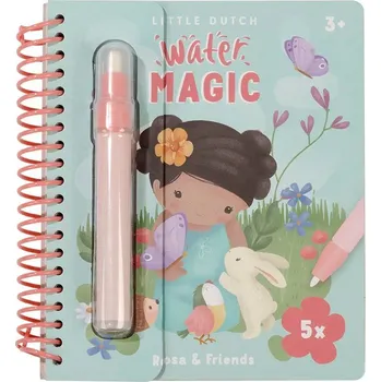 omalovánky Grafix Malování vodou - knížka , Rosa&Friends