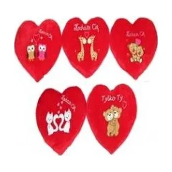 plyšák Serce 48cm MIX