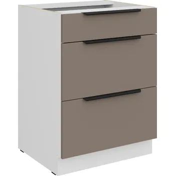 Stolarz-Lempert Kuchyňská skříňka Aria TA-WH - dolní 60 D 3S šuplíková PREMIUM BOX