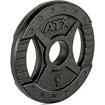 Litinový kotouč ATX LINE 2-Grip 5 kg, otvor 50 mm