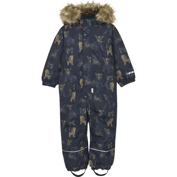 Kojenecká kombinéza Minymo - Zimní kombinéza - Navy - Buldočci Varianta:: 110
