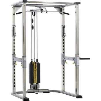 Posilovací klec TUFF STUFF, výška 213 cm + horní a spodní kladka + dipy CDA-329