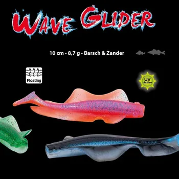 Umělá nástraha Iron Claw nástraha Wave Glider 10cm 8,7g RWF blistr 5ks