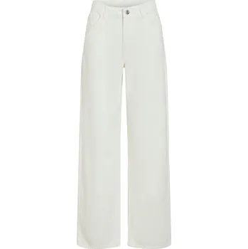 Dámské džíny Vila Dámské džíny Vila-14105535 Snow White Bílé