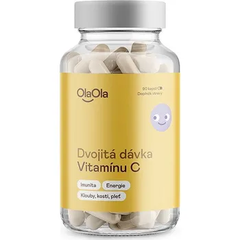 OlaOla Vitamín C dvojitá dávka 90 kapslí