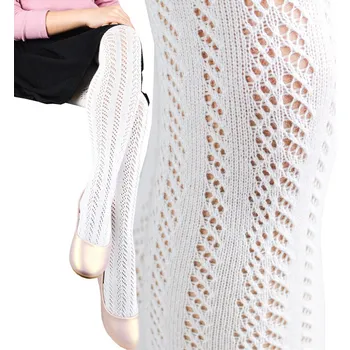 Dívčí oblečení Dětské punčocháče Noviti bílé bavlna velikost 116