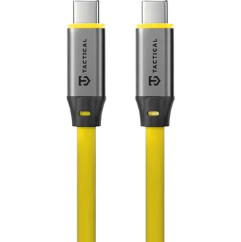 Datový kabel Tactical Fat Man 2.0 Cable USB-C/USB-C 1m Yellow